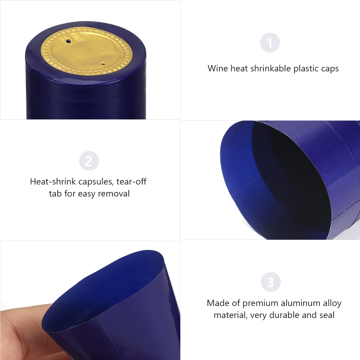 100 шт. красная крышка для этикеток пробки путешествий комплект герметика