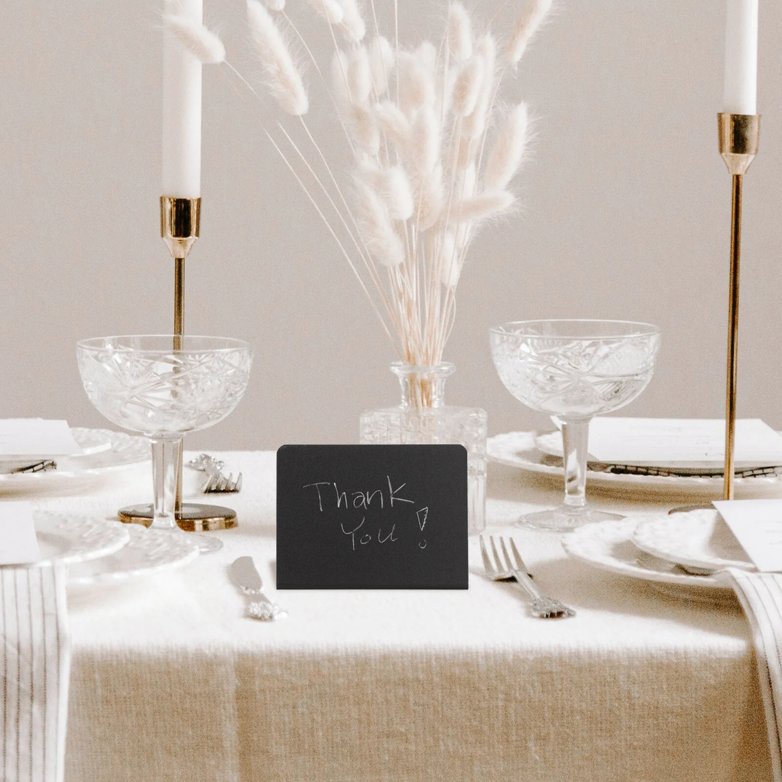 

Mini Message Blackboard Erasable Sign Small Chalkboard Reserved Signs Food Tabletop Memo