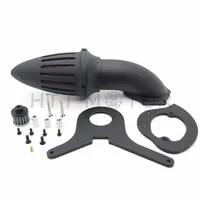Aftermarket Motorcylce Parts Bullet Air Cleaner Kits Filter For Honda Shadow Aero 750 Vt750 Intake 1986-2012 BLACK