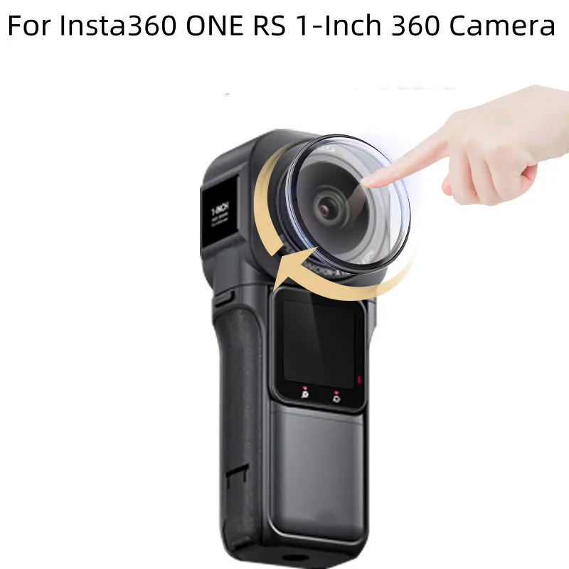 

Lens Guard For Insta360 One RS 1-inch 360 Panoramic Camera Lens Protector Imitation Scratch Camera Accessories