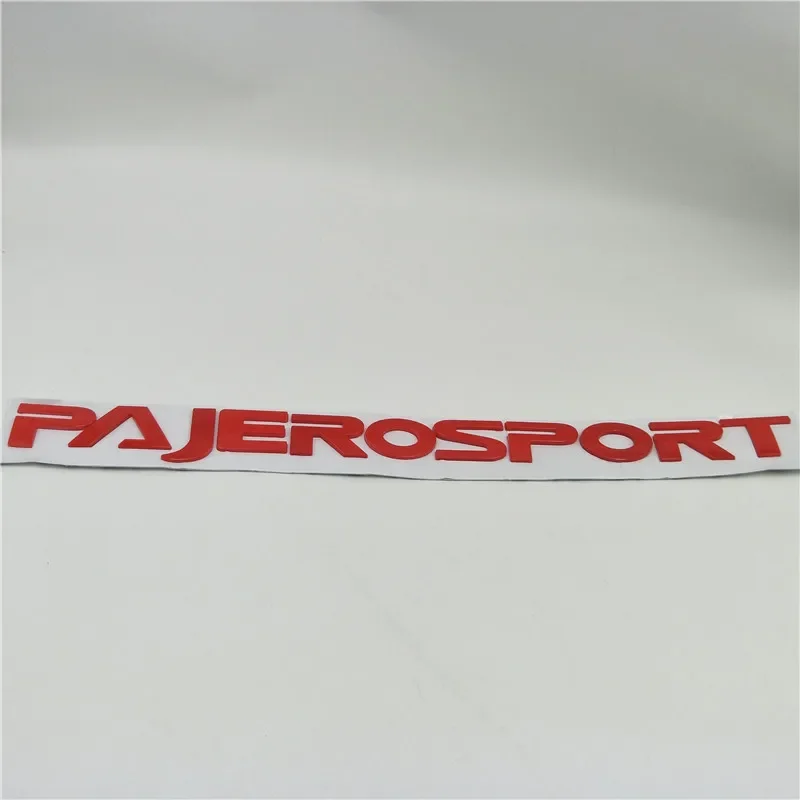 530*43 мм передний капот с логотипом эмблемой табличка именем для Pajero Montero Sport Suv
