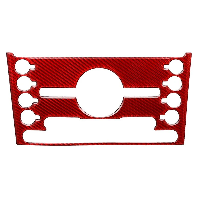 

for Ford Explorer 2013 2014 2015 2016 2017 2018 Carbon Fiber Center Control Air Conditioner Button Panel Cover Trim