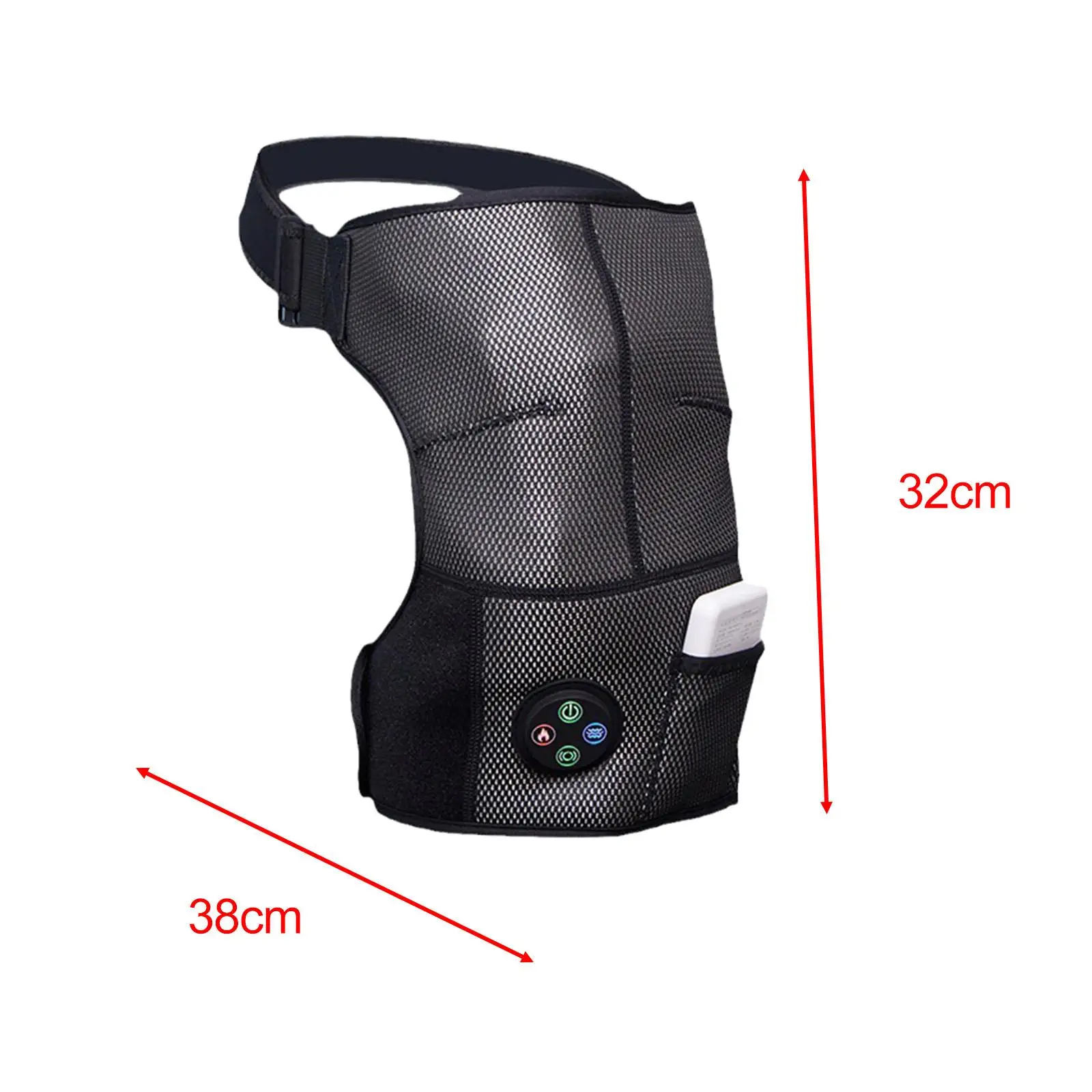 Электрическая Грелка Для Бедер С Вибрационным Массажером Мужчин Женщин