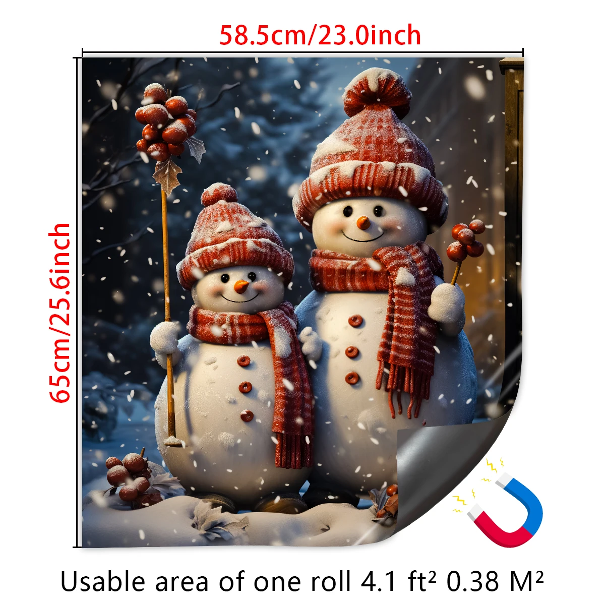 

Магнитная наклейка OUJING цветы и растения