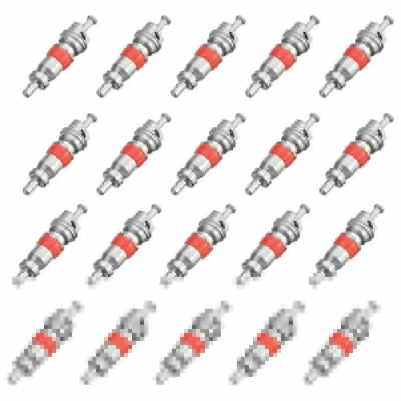 

20pcs Tyre Valve Core Insert With Remover Tool Valve Cores Truck Car Tyre Tire Air Conditioning Bike Car Tool Accessories