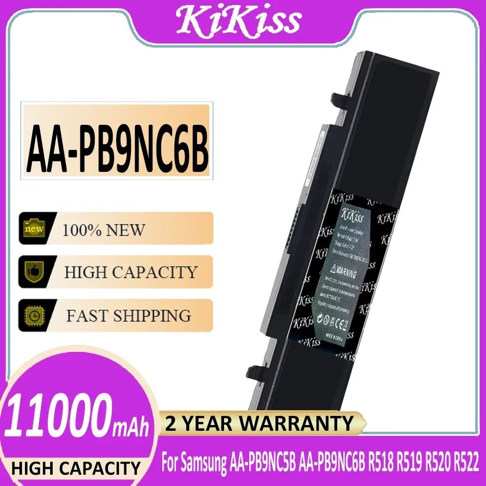KiKiss Аккумулятор для ноутбука Samsung AA-PB9NS6B PB9NC6B R580 R540 R519 R525 R430 R530 RV511 RV411 RV508 R528 Aa Pb9ns6b