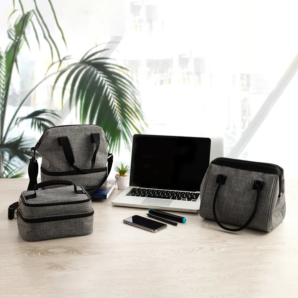 Ланч бокс Quid Go metri Textile (21x14x12 см)|Коробки для обеда| |