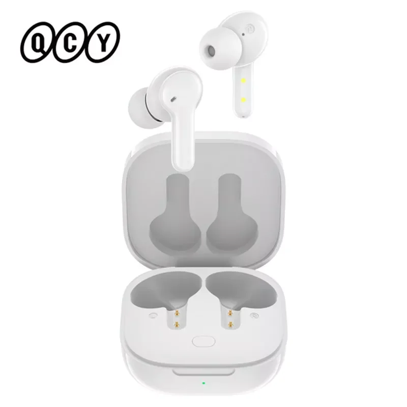 

QCY T13 Bluetooth Headphone V5.1 Wireless TWS Earphone Touch Control Earbuds 4 Microphones ENC HD Call Headset Customizing APP