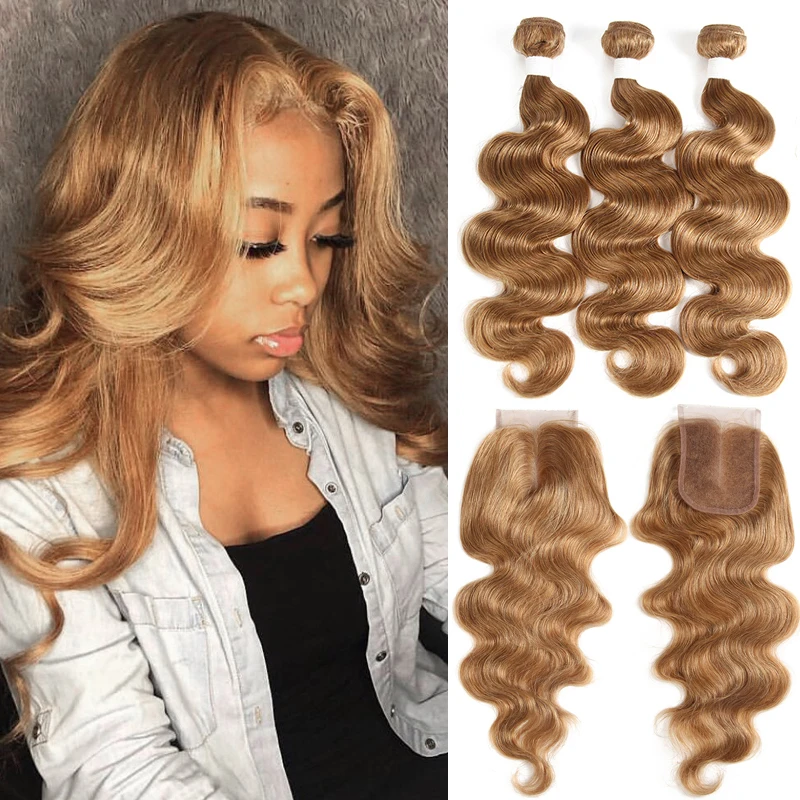 

Пряди натуральных светло-коричневых волос, волнистые, с застежкой, 4x4, KEMY, предварительно окрашенные бразильские пряди волос с застежкой, не ...