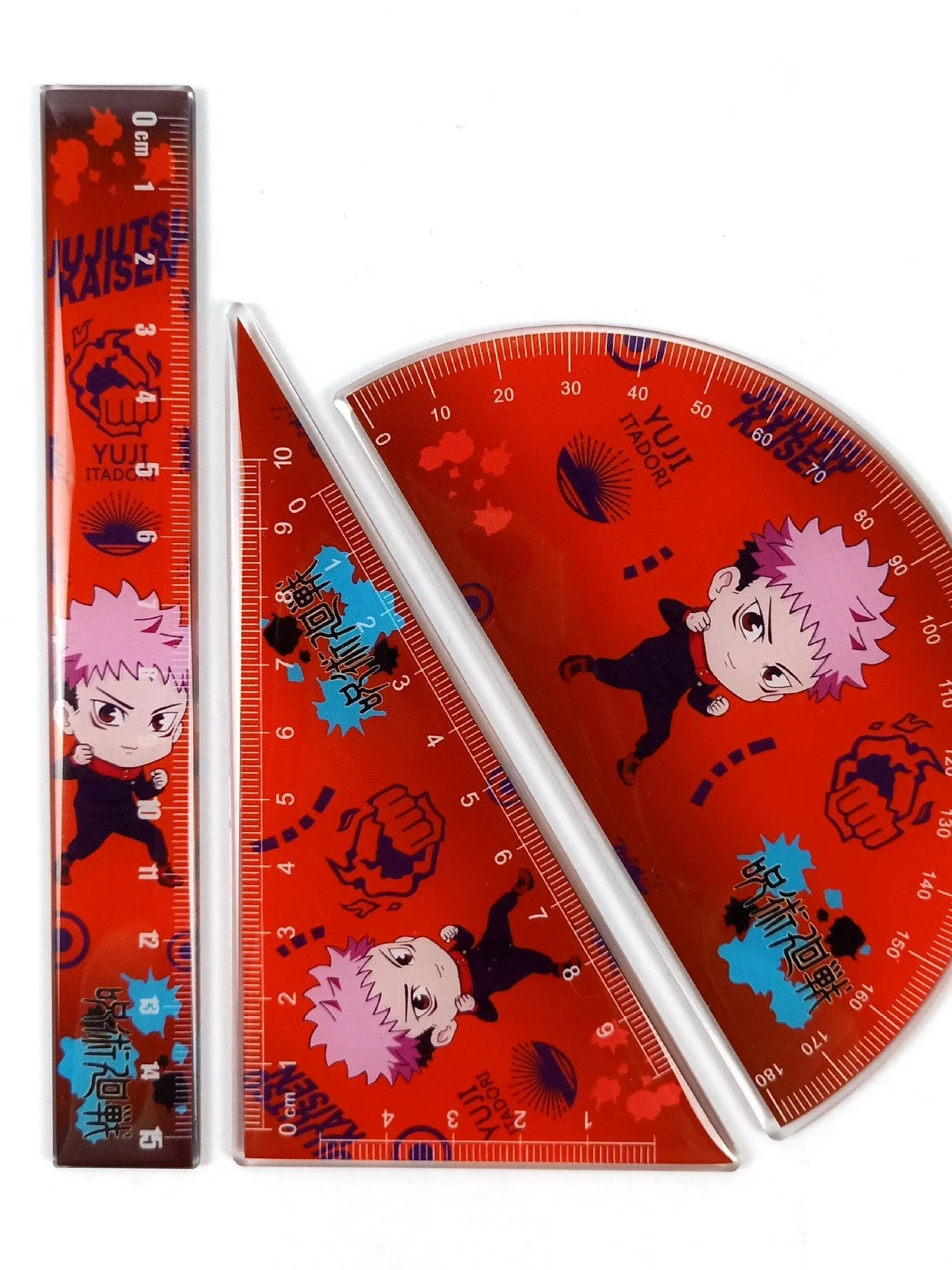 Линейка для косплея аниме juютсу Kaisen Satoru Gojo Inumaki Toge Fushiguro Megumi линейка акрилового