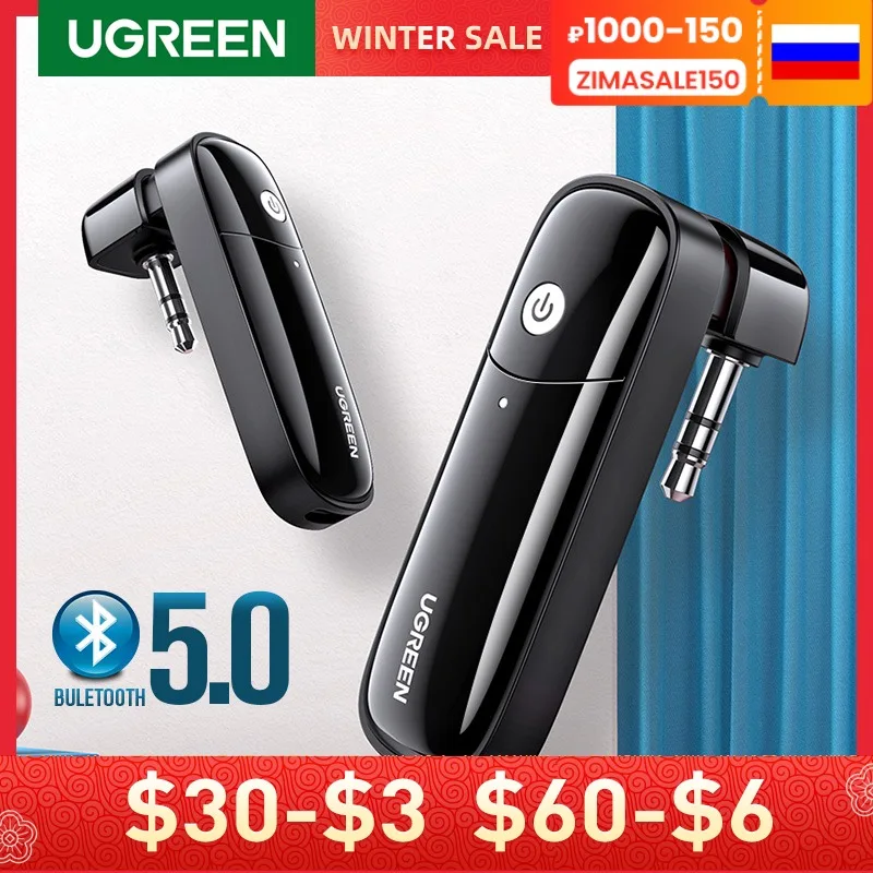 

UGREEN Bluetooth 5.0 Transmitter for Nintendo Switch Lite 3.5 3.5mm Audio Adapter Wireless Bluetooth Headphones