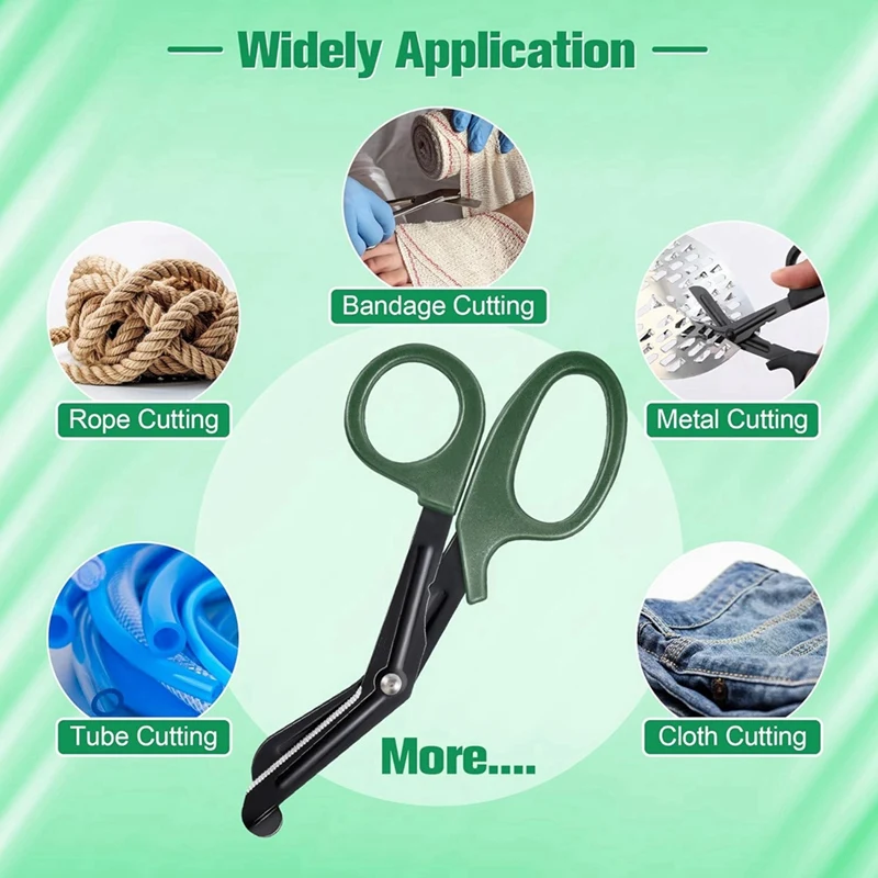 Nurse Tool Set Rechargeable Pen Light With Two Led Sources And Pupillometer 6 Inch Scissors Highlighter Durable