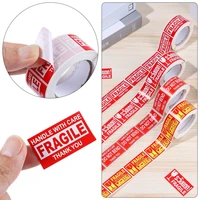 packaging mark care shipping adhesive handle with care keep fragile warning sticker shipping express label special tag
