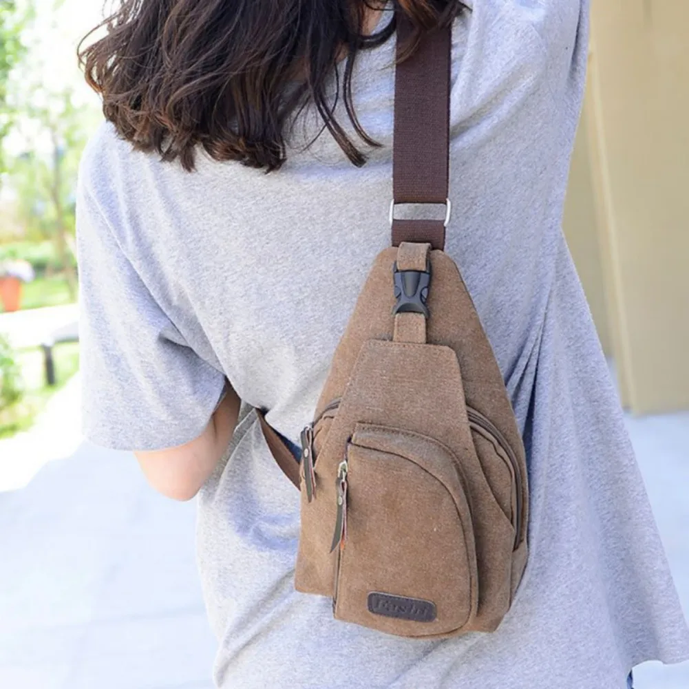 

Men Women Shoulder Bag Anti Theft Chest Bag Waterproof Fashionable Chest Shoulder Crossbody Hunting Camping Bags