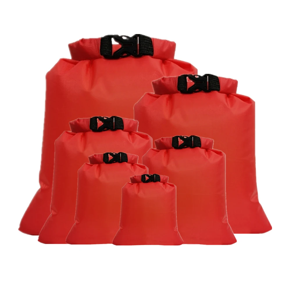 

Waterproof Pack Dry Bag Set Waterproof Sailing Storage Bags Swimming 1.5/2.5L/3L/3.5L/5L/8L 6pcs Floating Boating