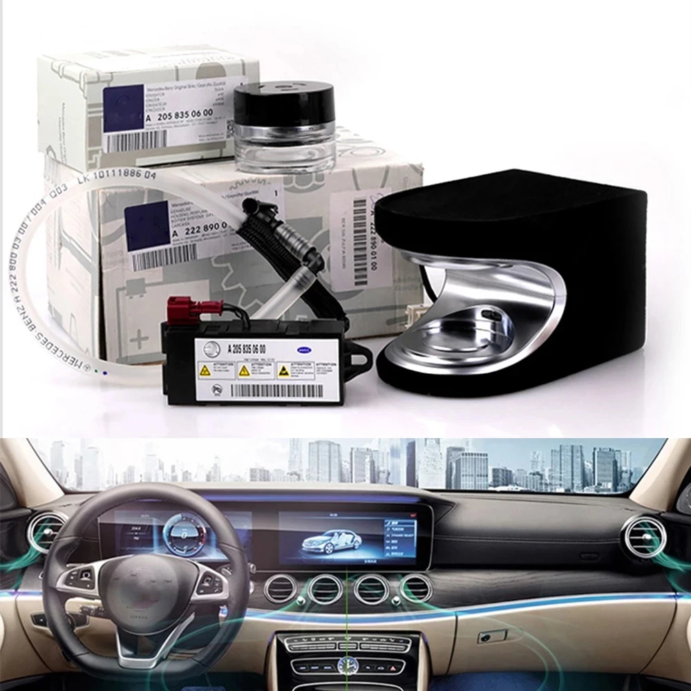 

Оригинальная система отрицательных ионов подходит для Mercedes-Benz W205 W213 X253 W222 автомобильный синхронный аромат оригинальный автомобильный очис...