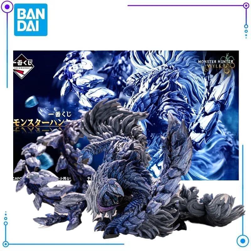 Фото В наличии: Коллекционные фигурки BANDAI Ichiban Lottery Monster Hunter Wilds Arshfeld, изысканные модели, игрушки, настольные украшения, персонажи аниме №1