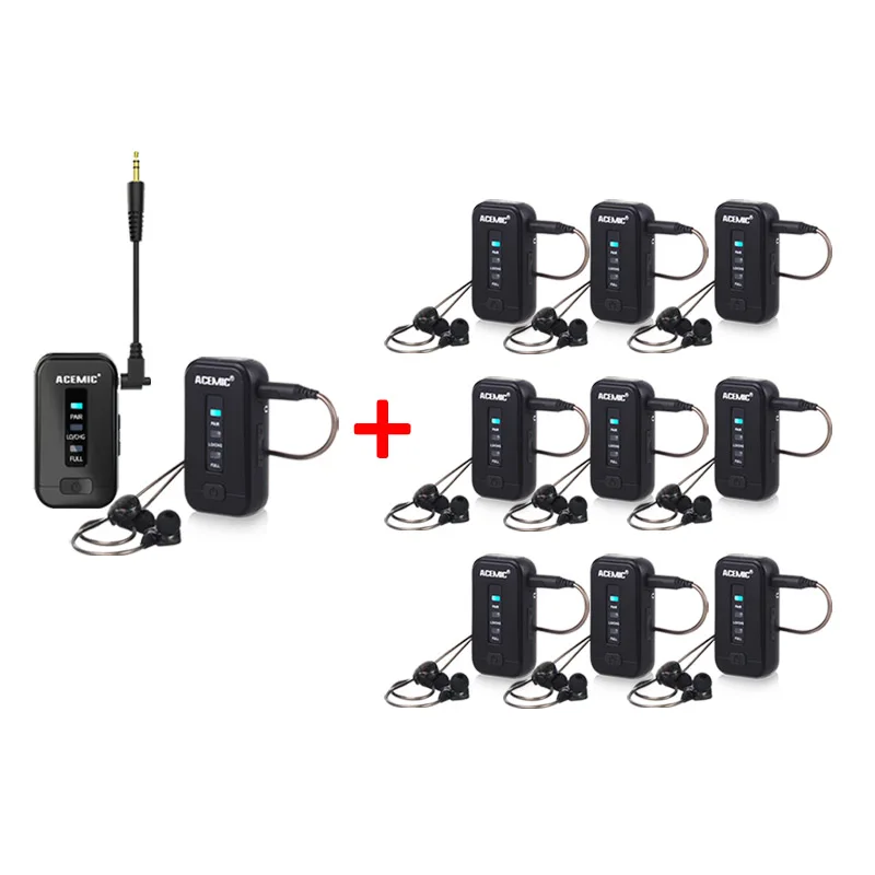 

Приемник V5S Multi Bodypack, стерео Беспроводная система ушных мониторов для мобильных трансляций в реальном времени, мониторинг звуковой карты