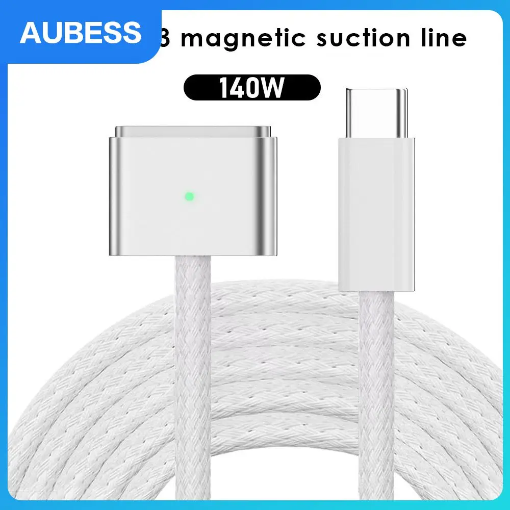 

Data Cable Adapter Preferred Materials 200cm Magnetic Cable Charging Speed Up High-power Micro Usb Applicable To Macbookpro14/16