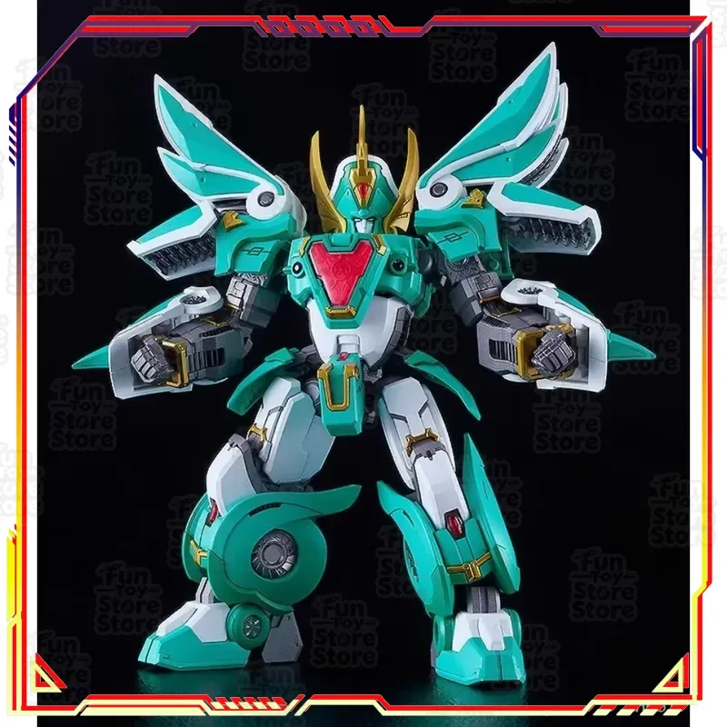 Фото Good Smile MODEROID Madou King Granzort King’s Style Winzert Gold Version 175mm Articulated Transformable Plastic Model Kit №2