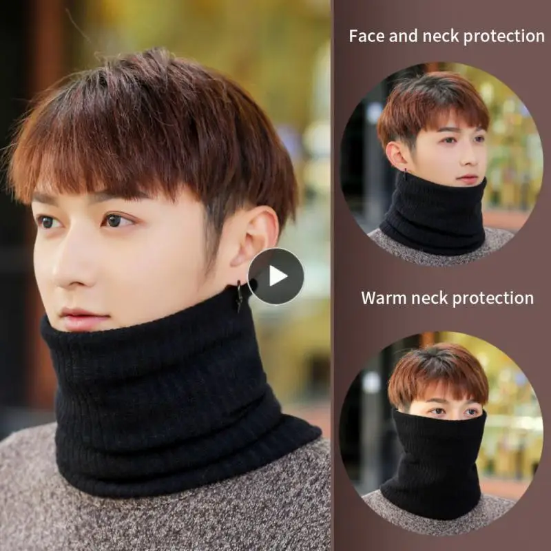 

Riding Scarf Thickened Neck Protection Wool Scarf Warm Comfortable Breathable Windproof And Frost Resistant Climbing Equipment