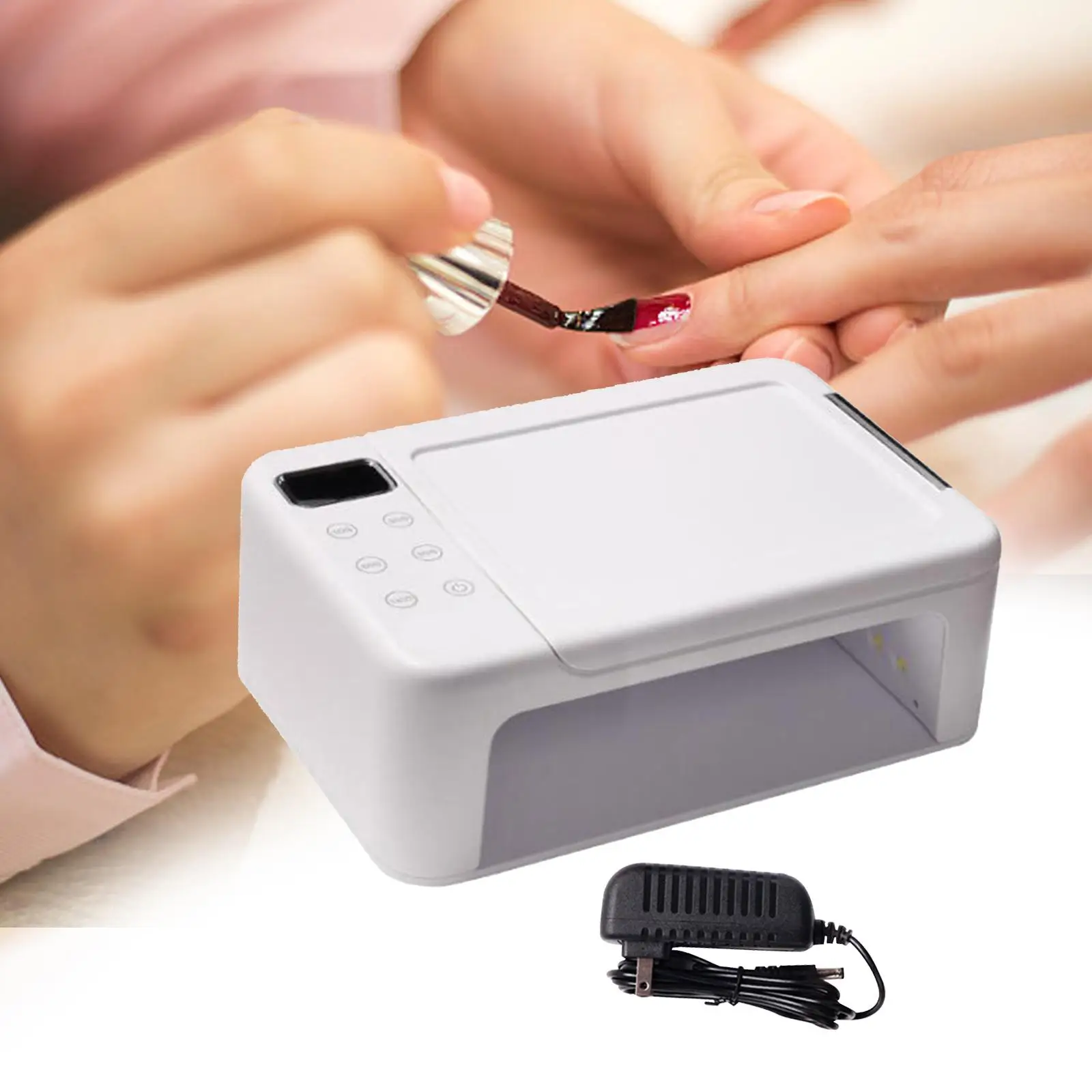 

Гель-лампа для ногтей, профессиональная Сушилка для ногтей, аксессуары для маникюра