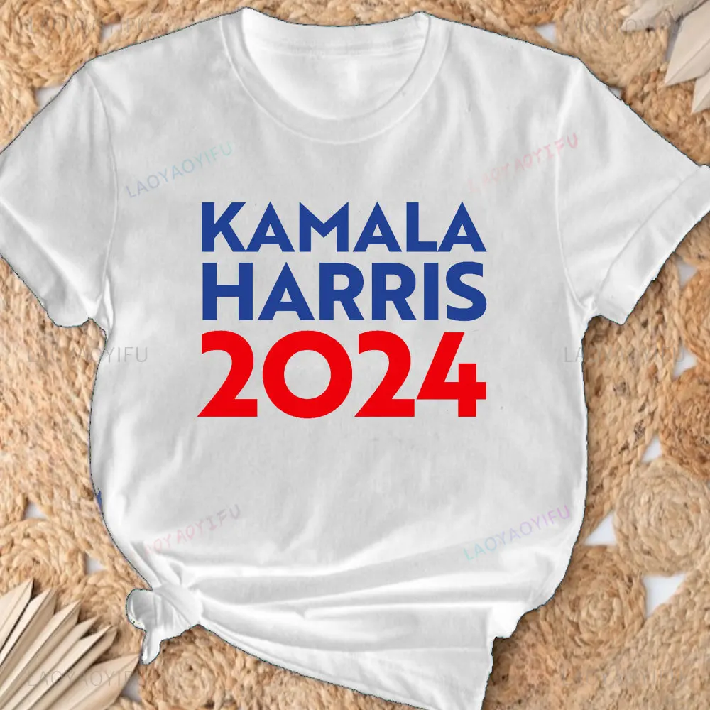 Футболка высокого качества Kamala Harris Let's Finish The Job 2024 футболка President рубашка Rally