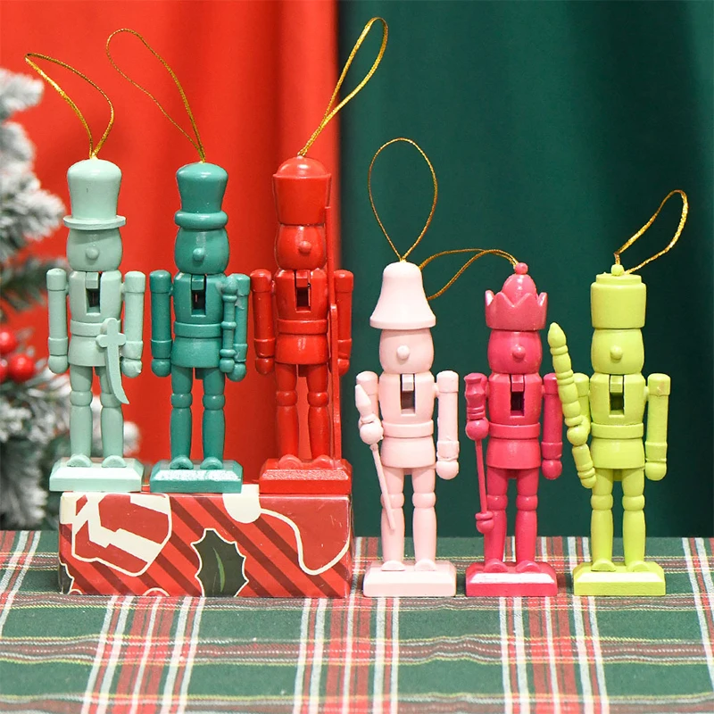 1 шт. 13 см мультяшный Щелкунчик кукольный кулон Рождественский солдатский