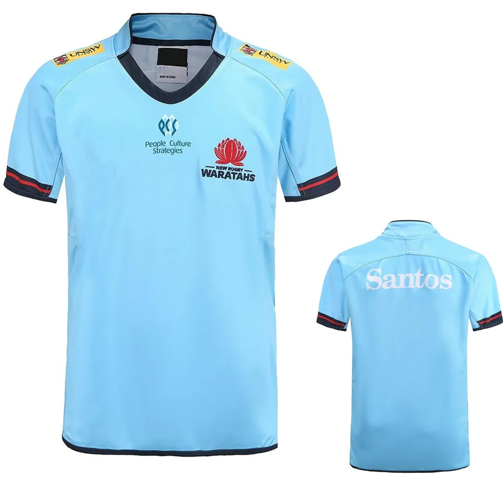 

2022 2023 NSW WARATAHS RUGBY HOME JERSEY New style rugby shirt jerseys big size 5xl