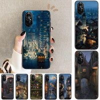 for coque huawei honor 20 10 9 8a 7 5t x pro lite 5g case photography art phone cover