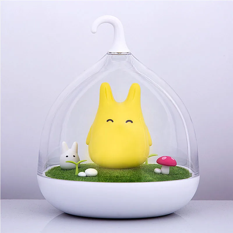 

Night Light Newest Style The Totoro USB Portable Touch Sensor LED Baby Nightlight Bedside Lamp Touch Sensor Night Lamp For Kids