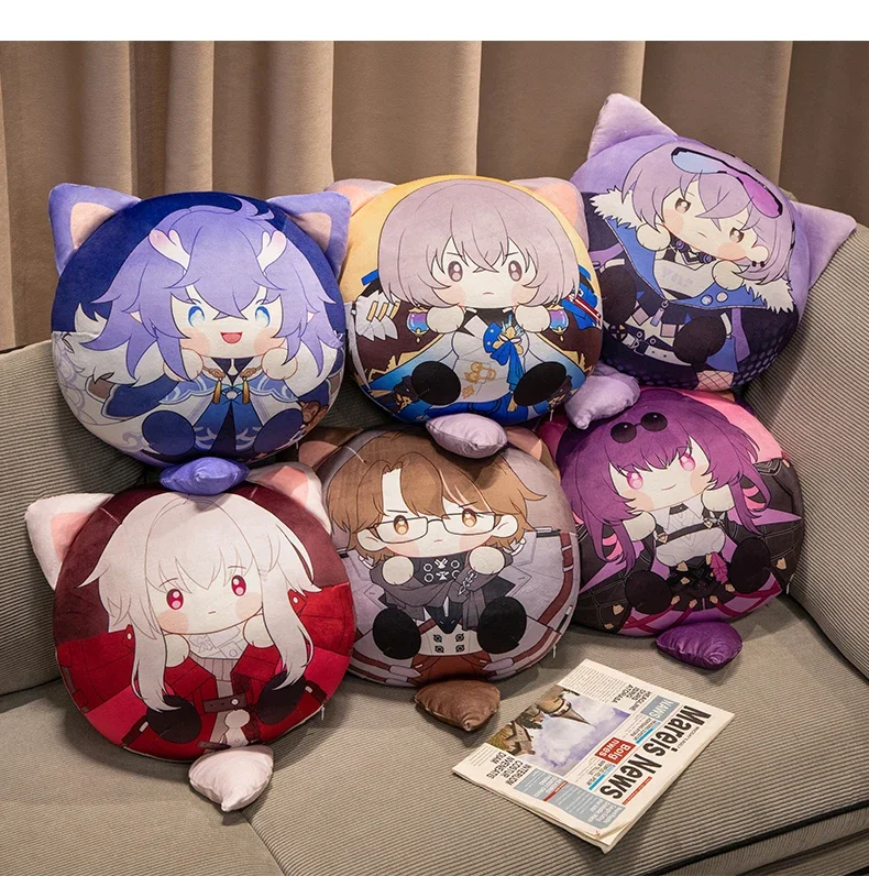 Аниме Honkai: Star Rail Luocha Jingliu Blade Huohuo Aventurine Firefly Dan Heng Kafka Косплей Пушистые куклы Подушка
