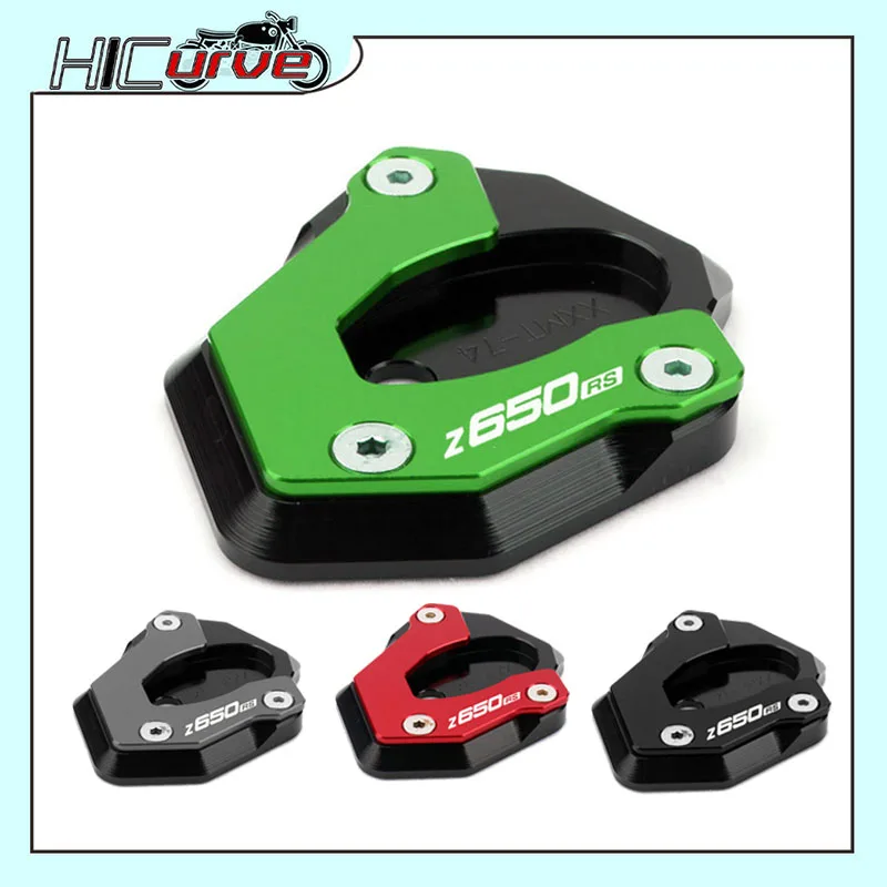 

For KAWASAKI Z650RS Z 650RS Z650 RS 2021 2022 Motorcycle CNC Kickstand Sidestand Stand Extension Enlarger Pad