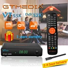 Новейший встроенный спутниковый ресивер Gtmedia V8X H.265 Wi-Fi аналогичный Gtmedia V7s5xv7hd с USB Wi-Fi бесплатное обновление V8X V7 без приложения