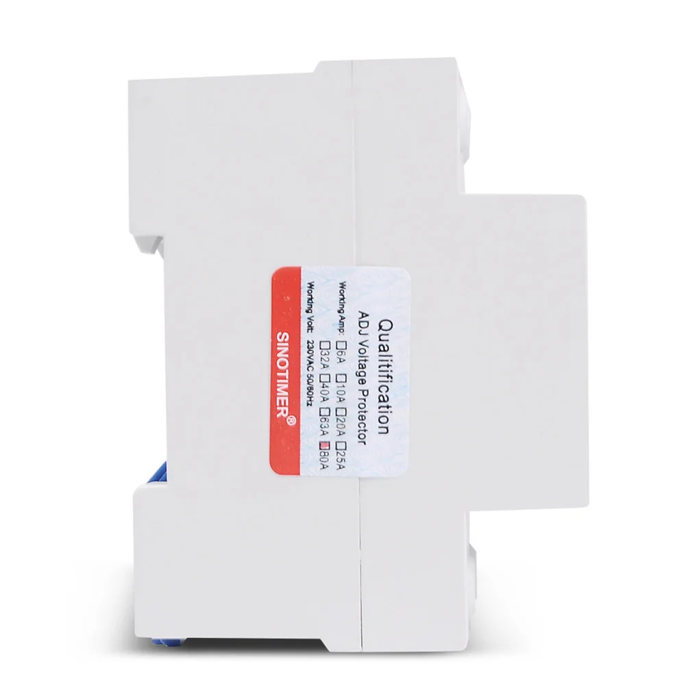 SVP-916 Регулируемая защита от перенапряжения предел защиты тока 40A 63A 80A Защита