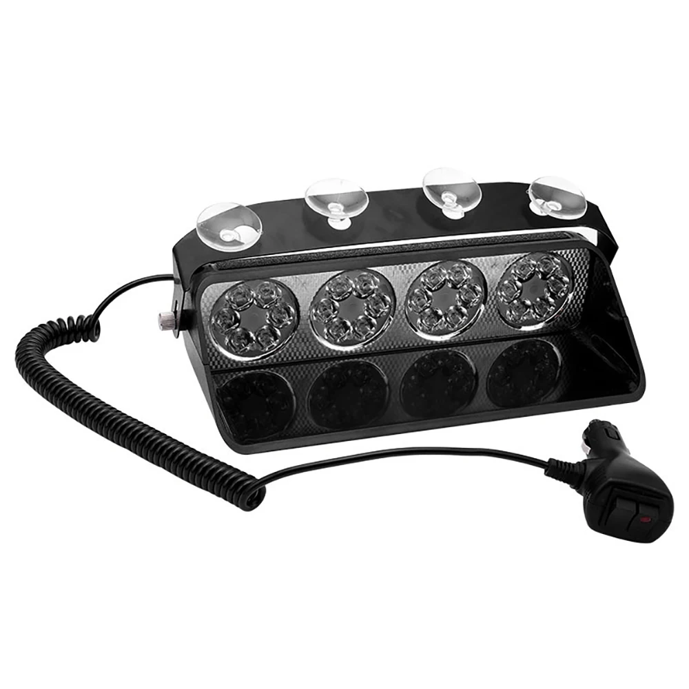 

Аварийный стробоскоп для приборной панели, предупреждающие мигающие огни с присосками для строительной техники, грузовиков