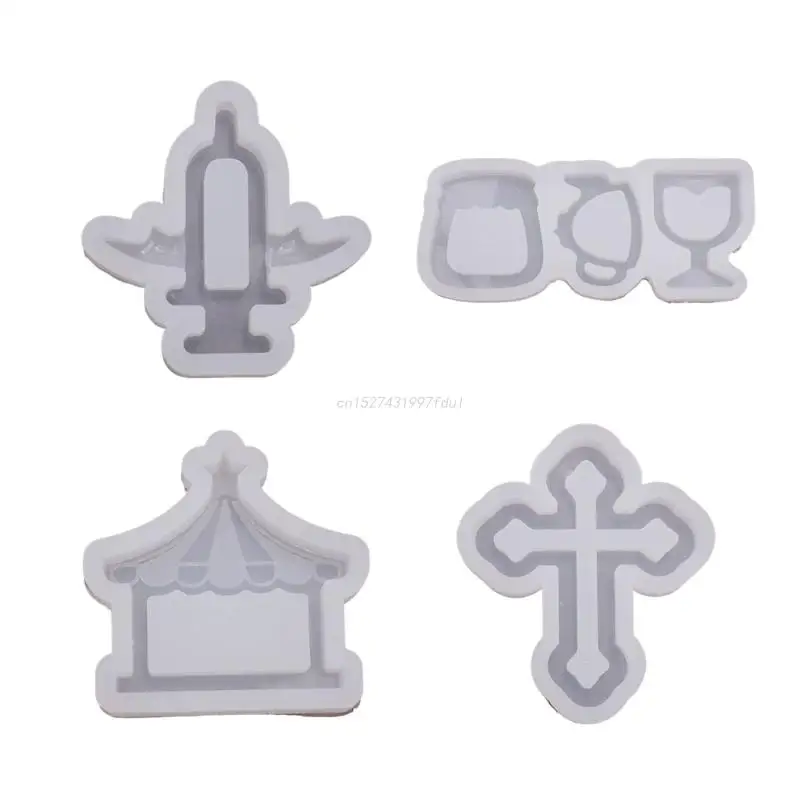 

Quicksand Shaker Crystal Epoxy Resin Mold DIY Hanging Pendant Silicone Mould