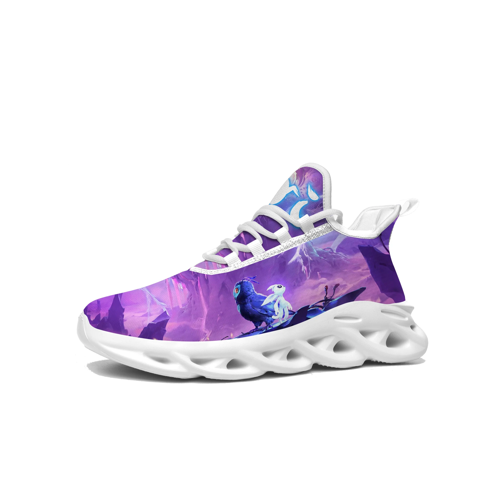 

Cartoon Game Ori and The Will of The Wisps Sneakers Mens Womens Sports Running Shoes High Quality Custom Built Lace Up Shoes