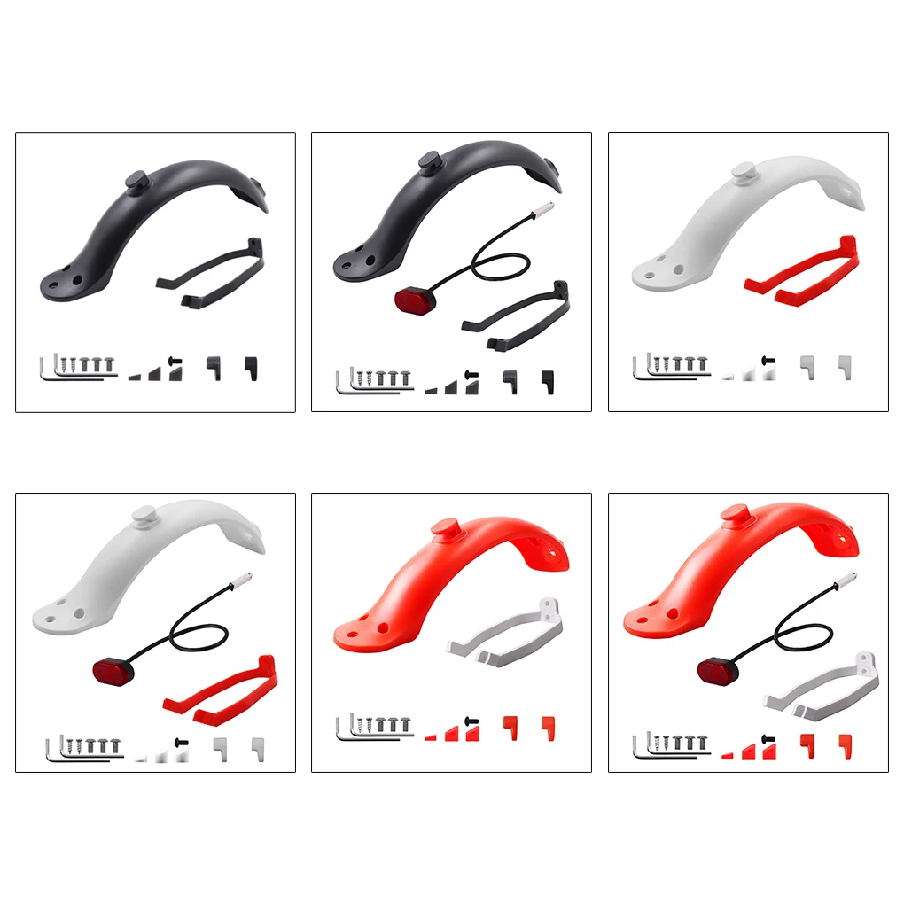 

Electric Scooter Rear Mudguard Protection Bracket Screws Sleeve Guard