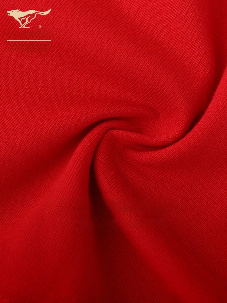 Septwolves Men's Thermal Underwear Set Red Wedding Heattech Long Johns Gift Box 2025 Snake Year of Fate Clothes