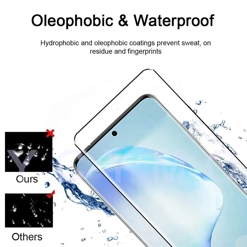 Полное стекло для Realme 10 Pro Plus Защитная пленка экрана Закаленное линз