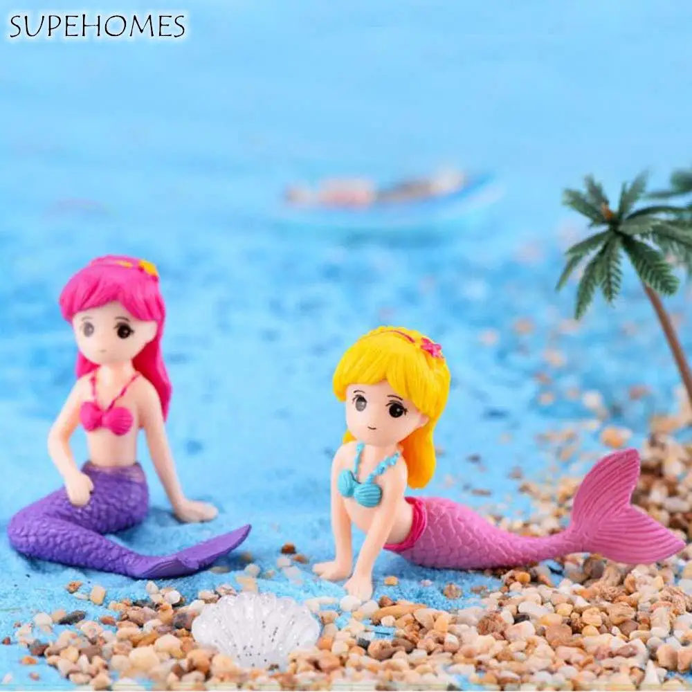 

Cute Little Mermaid Aquarium Decorations Aquarium Fish Tank Desktop Decorative Accessories Pet Accessories Home Decoration