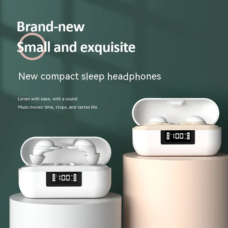 

Private Model Bluetooth Headset Mini Invisible Ultra Small Wireless in-Ear Suitable Small Sleep Headset