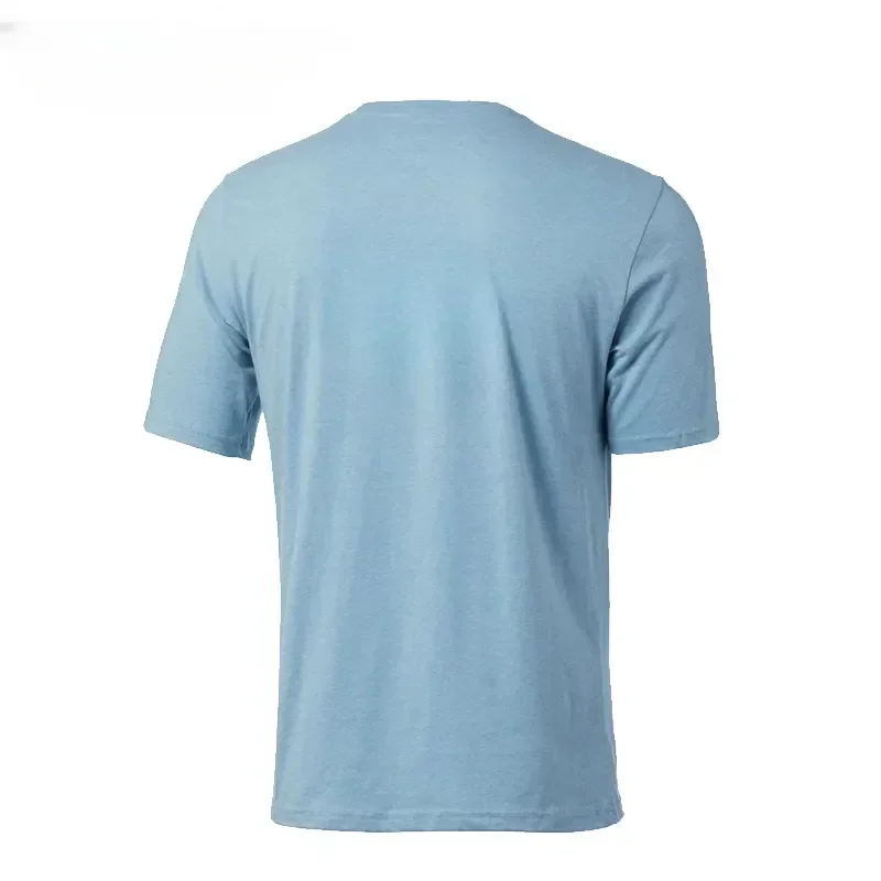 Летняя одежда для рыбалки рубашки футболки с короткими рукавами и защитой от