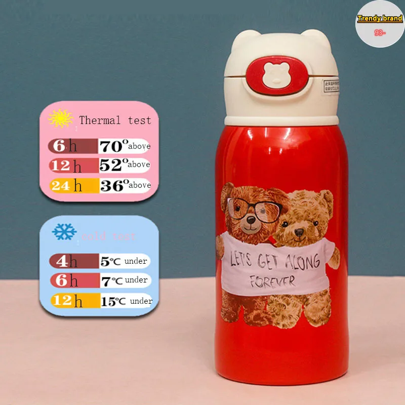 Термос из нержавеющей стали для девочек 500 мл