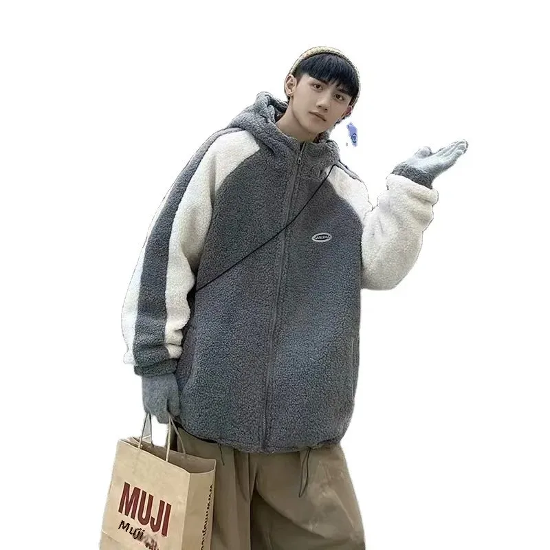 Модное Брендовое бархатное пальто из овечьей шерсти новая стильная Студенческая