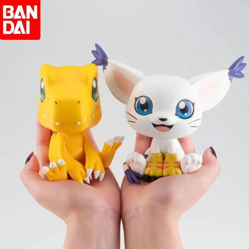 Аниме Фигурки игрушки для детей Agumon Tailmon фигурки Digimon Gabumon цифровая фотография детский подарок модель куклы Игрушка коллекция