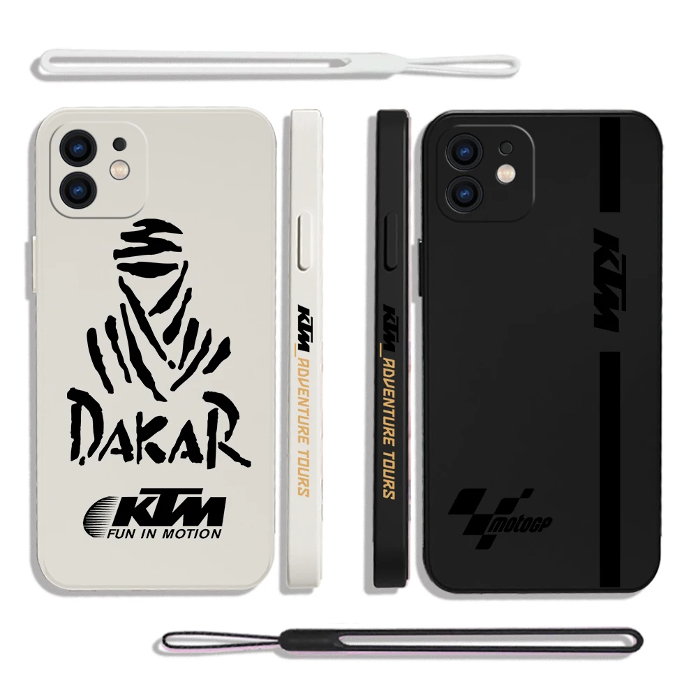

Motorcycle K-KTM Phone Case For Samsung Galaxy S23 S22 S21 S20 Ultra Plus FE S10 4G S9 S10E Note 20 10 9 Plus With Lanyard Cover