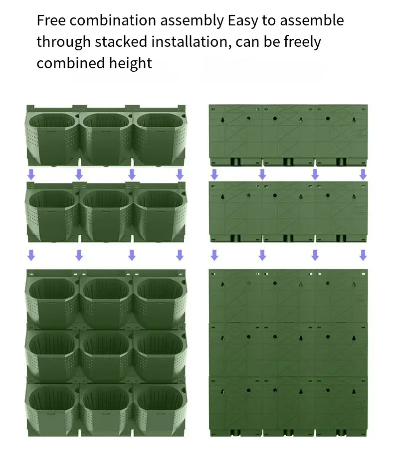 Запатентованная Вертикальная садовая настенная система наружный Подвесной