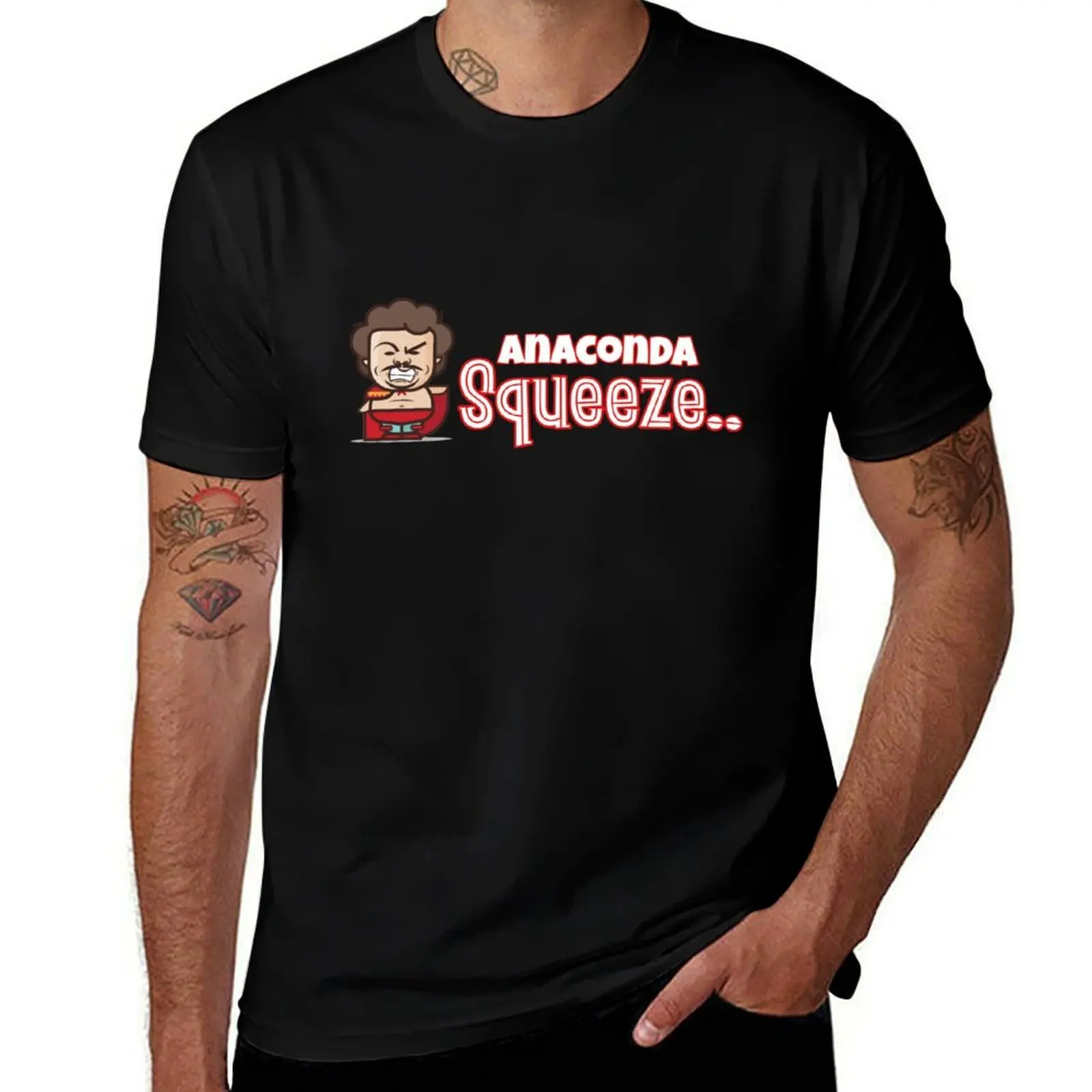 Фото Футболка Anaconda Squeeze - Design by UMD, мягкий эластичный топ с короткими рукавами №1